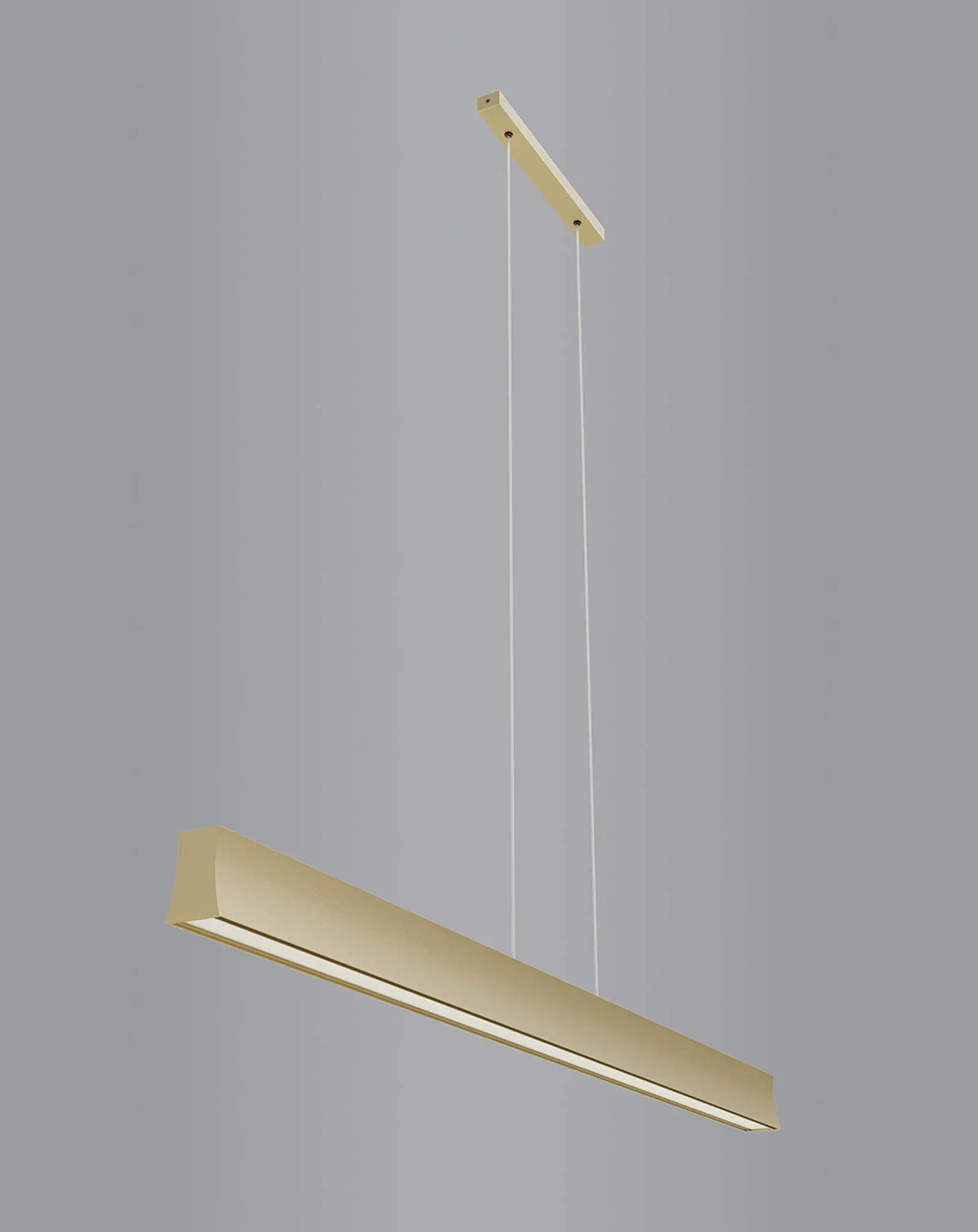 Hanok Linear Pendant 110° 38W LED Sand Brown M7569  Mantra Fusion Hanok Sand Brown